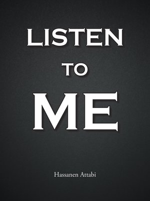 cover image of Listen to Me